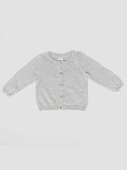 Кофта H&M 68см светло серый меланж 2011111407