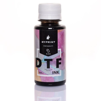 Чернила для DTF печати My Print (100 мл) black (8009)