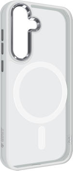 Панель ArmorStandart Unit MagSafe для Samsung S25 Matte Clear Silver (ARM82261)