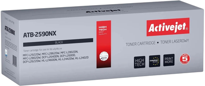 Toner Activejet ATB-2590NX do Brother TN2590XL Black