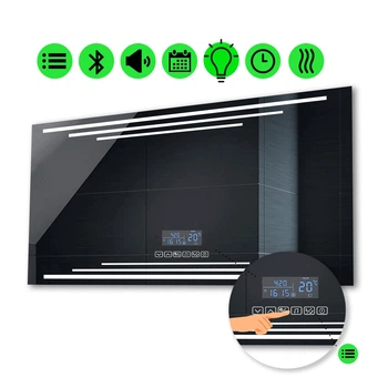 LED-зеркало 80x60см, с Smart-блоком и подогревом, модель Francisca (Franciscag39)