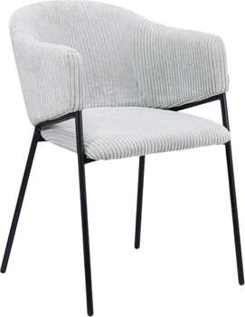 Стілець для кухні та вітальні Homla PRAZER 55 x 60.5 x 78 см Silver (5906496737954)