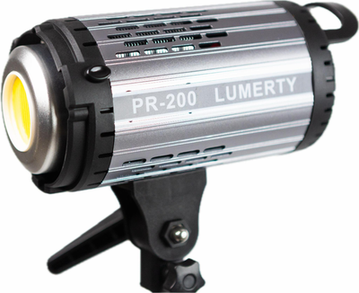 Відеосвітло LUMERTY PR-200 Вт / світлодіодне студійне LED світло для фото, відео (PR-200w)