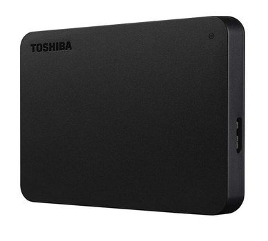 Внешний Жесткий диск Toshiba Canvio Basics A3 500Gb USB 3.0 Портативный HDD накопитель Black для ноутбука ПК Хранения данных Windows Mac OS OTG Android 500 Гб АРТ: В500
