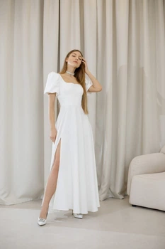 Свадебное платье FirstWoman XXL белый 43459004