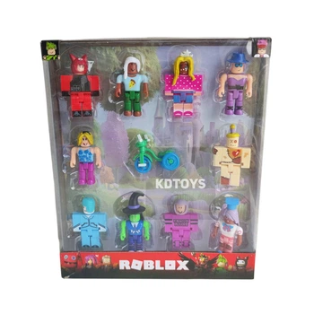 Игровой набор фигурок Roblox 10 героев и Велосипед Коллекционные фигурки Роблокс (683-4)