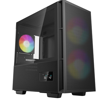Корпус DeepCool CH360 Digital Black (R-CH360-BKAPE3D-G-1) без БЖ ( Black ) 32738