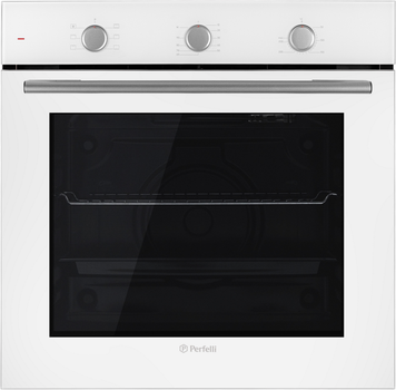 Духовий шафа електричний Perfelli PERLA 6M6 BIANCO (80 л, 6 прогр., мех.кер.) 276217