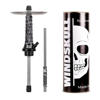 Шахта Sunrise Hookah Windskull ROCK Black 45 см