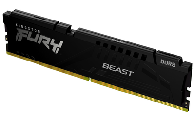 Оперативна пам'ять Kingston Fury DDR5-6000 32768MB PC5-48000 Beast 1Rx8 Black (KF560C36BBE2-32)