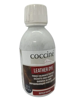 Красящий грунт COCCINE LEATHER DYE для кожи темно-серый 211 125 мл