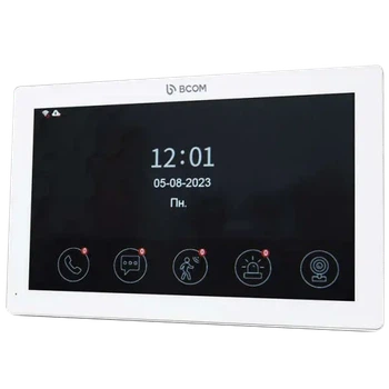 Видеодомофон BCOM BD-1070FHD/T White