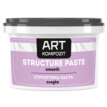 Паста структурна гладка ArtKompozit 0,3л білий (AKP183503)