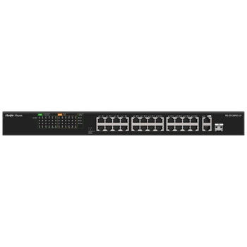 Коммутатор 26 портов неуправляемый Ruijie Reyee RG-ES126FGS-LP PoE