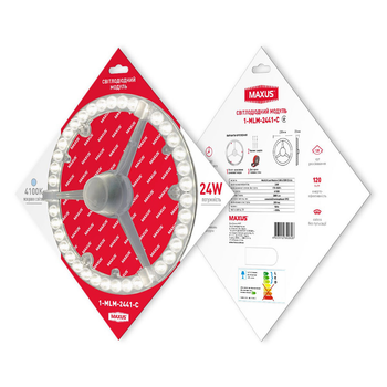 Світлодіодний модуль 1-MLM-2441-C MAXUS Led Module 24W 4100K Circle