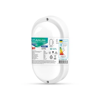 Светильник наружный Titanum TL-HBO-206 IP65 20W 6500К 220V овальный