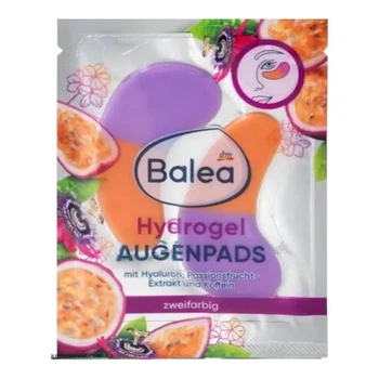 Гідрогелеві патчі під очі Balea Hyaluron Passionsfrucht-Extrakt And Koffein Augenpads