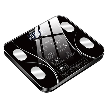 Сенсорные напольные Умные Весы SONGYING 29см*26 см Black