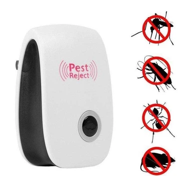 Ультразвуковий відлякувач від гризунів та тарганів PEST REJECT HC 9