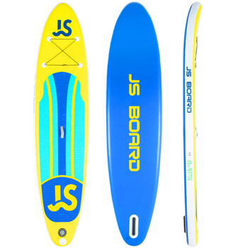 Надувна Sup дошка 11' JS, Жовто Блакитний Двошаровий Сап Борд , Турінговий Сап 335