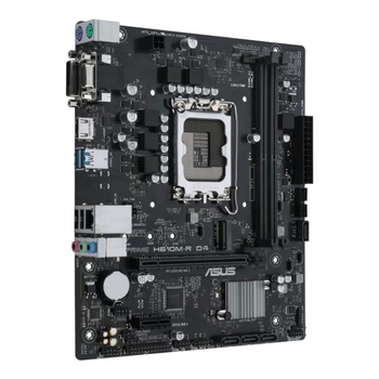 Материнская плата Asus H610M-R D4-SI | Intel LGA1700 MicroATX | Triple Display: HDMI, VGA, DVI-D