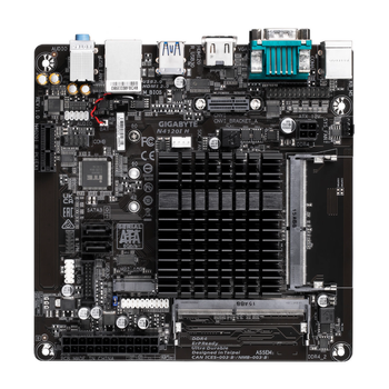 Материнская плата Gigabyte N4120I H | Mini-ITX | Intel Celeron N4120 DDR4 | HDMI+VGA