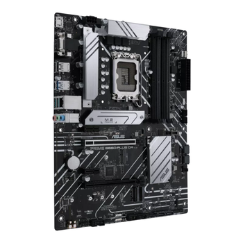 Материнская плата ASUS PRIME B660-PLUS D4, LGA1700, DDR4, HDMI, DisplayPort, VGA, ATX