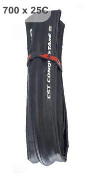 Покришка складна велосипедна CST CONQUISTARE C1761 dual EPS shielding 28" (700x25C) слік корд 60 TPI (G0001353)