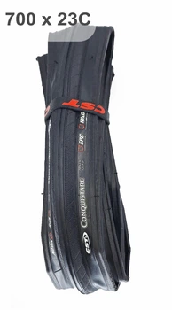 Покришка складна велосипедна CST CONQUISTARE C1761 dual EPS shielding 28" (700x23C) слік корд 60 TPI (G0001326)