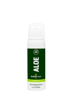 Дезодорант антиперспірант спрей з алое вера Deliplus Aloe з 0% спирту до 48 годин, 75 мл