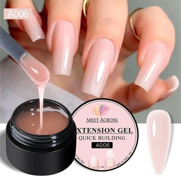 Гель для нарощування нігтів Meet Across 8мл EXTENSION GEL №A 006