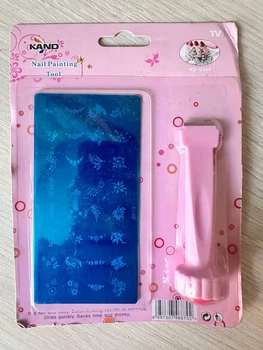 Набір для стемпінгу KAND штамп та пластина ZK12 в блістері
