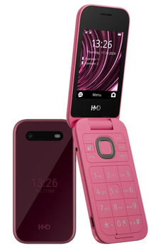 Мобильный телефон HMD 2660 Flip TA-1711 Red (1GF033CPC1L04)