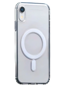 Чохол для Apple iPhone XR, Clear Case Mag-Safe, Прозорий