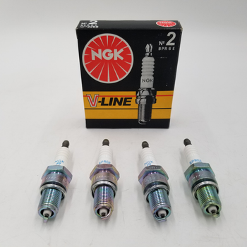 Свечи зажигания NGK ВАЗ 2101-12, Сенс, Таврия, Ланос (комплект 4-шт) Каталожный номер - V-2
