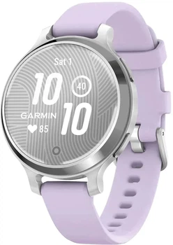Спортивний годинник Garmin Lily 2 Active Silicone Silver/Jasmine Purple (010-02891-01)