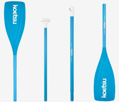 Весло KOETSU Blue для SUP доски 2 в 1 , весло для каяка и байдарки, весло для сапа , весло для лодки