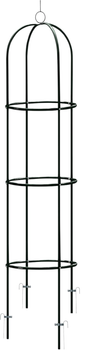 Pergola ogrodowa Plonos PL-992 Czarna (499201)
