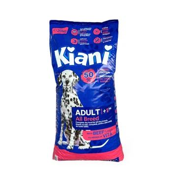 Сухой корм для собак Kiani 20 кг со вкусом говядины