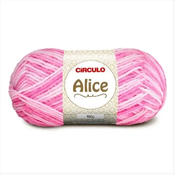 9719 ALICE пряжа (50% акріл, 50% поліестер, 100гр. 200м. ), різнокольоровий