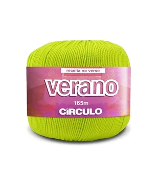 5583 VERANO пряжа (100% поліамід, 50гр. 165м. ), салатовий
