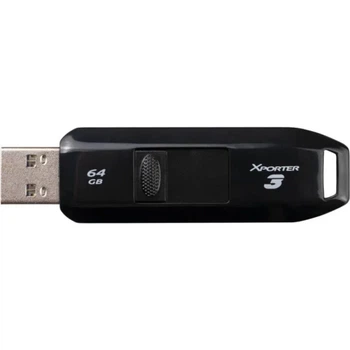 Флеш-накопитель Patriot USB 3.2 Xporter 3 64GB Black PSF64GX3B3U