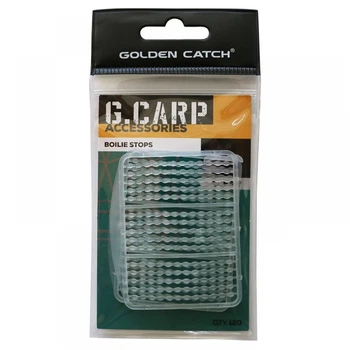 Стопор для бойлов GC G.Carp Boilie Stops, прозрачный, 120шт. в уп. (3KB5201)