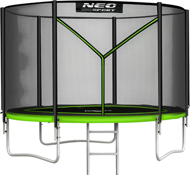Садовий батут Neo Sport 183 см з внутрішньою сіткою та драбинкою (NS-06Z231)