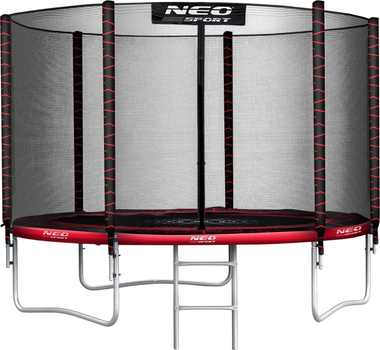 Trampolina ogrodowa Neo Sport 183 cm z siatką wewnętrzną i drabinką (NS-06Z241)