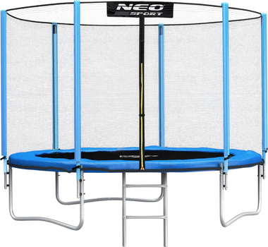Trampolina ogrodowa Neo Sport 183 cm z siatką wewnętrzną i drabinką (NS-06Z181)