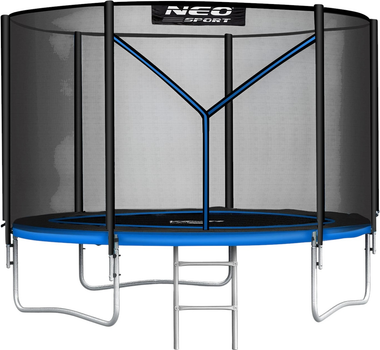Садовий батут Neo Sport 183 см з внутрішньою сіткою та драбинкою (NS-06Z221)