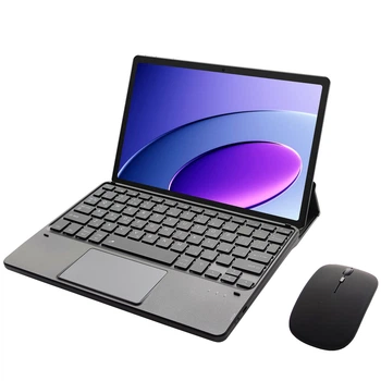 Клавиатура-подставка Smart Keyboard + Мышка для Tecno MegaPad 10 Ukr+Eng Black