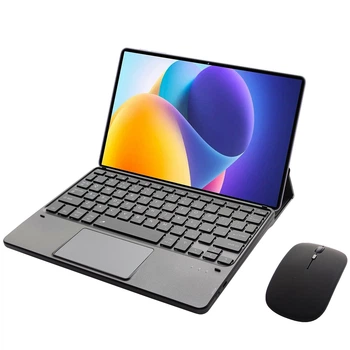 Клавіатура-підставка бездротова Smart Keyboard + Мишка для Oukitel OT11 Ukr+Eng Black