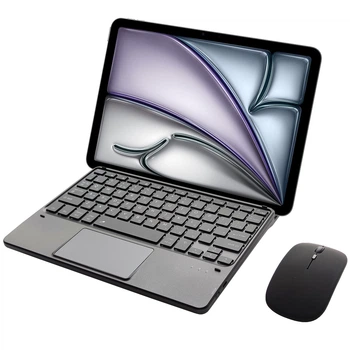 Клавиатура-подставка Smart Keyboard + Мышка для Apple iPad Air 13 2025 Ukr+Eng Black